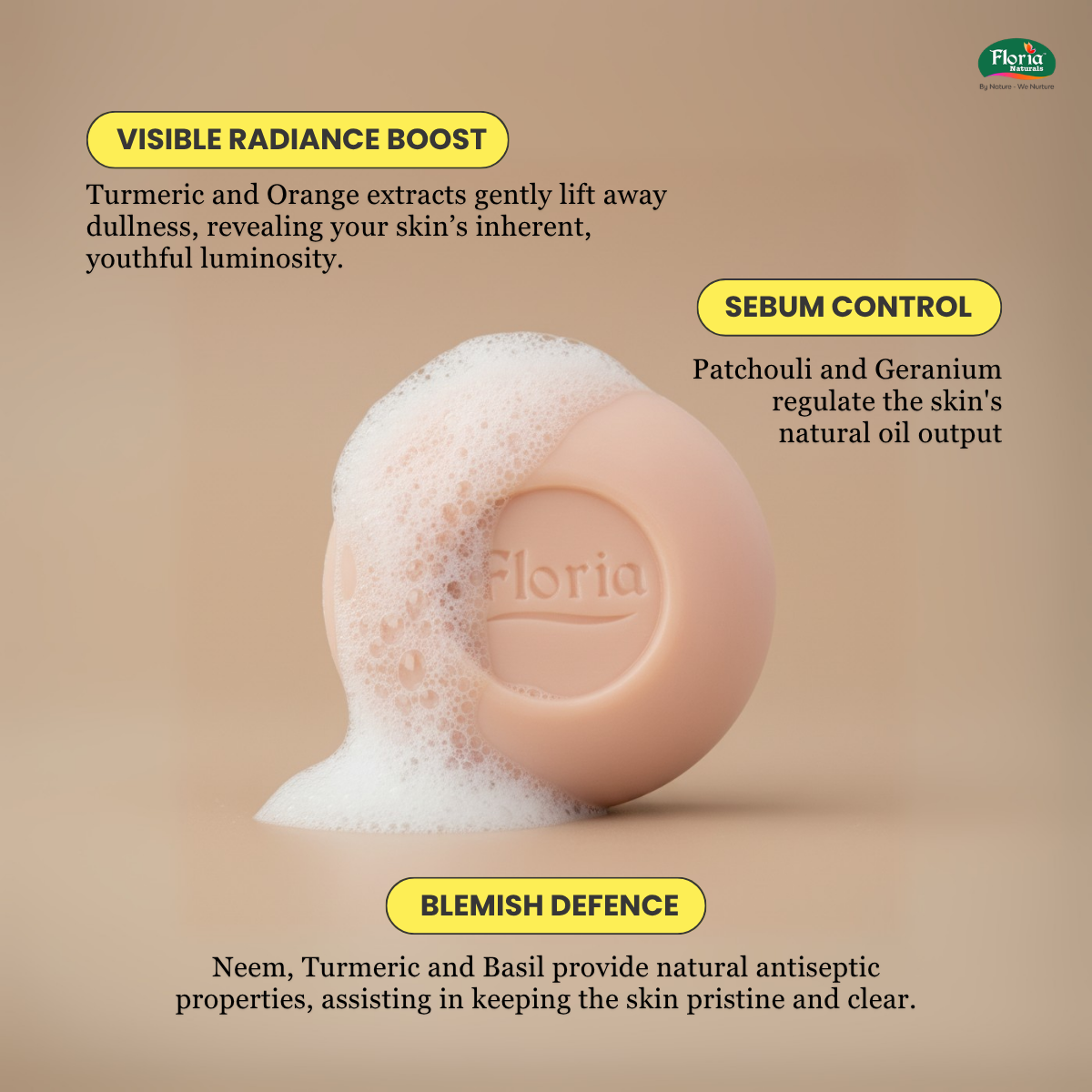 Crystal Cream Shower aromatherapy soap by Floria Naturals, photo 4
