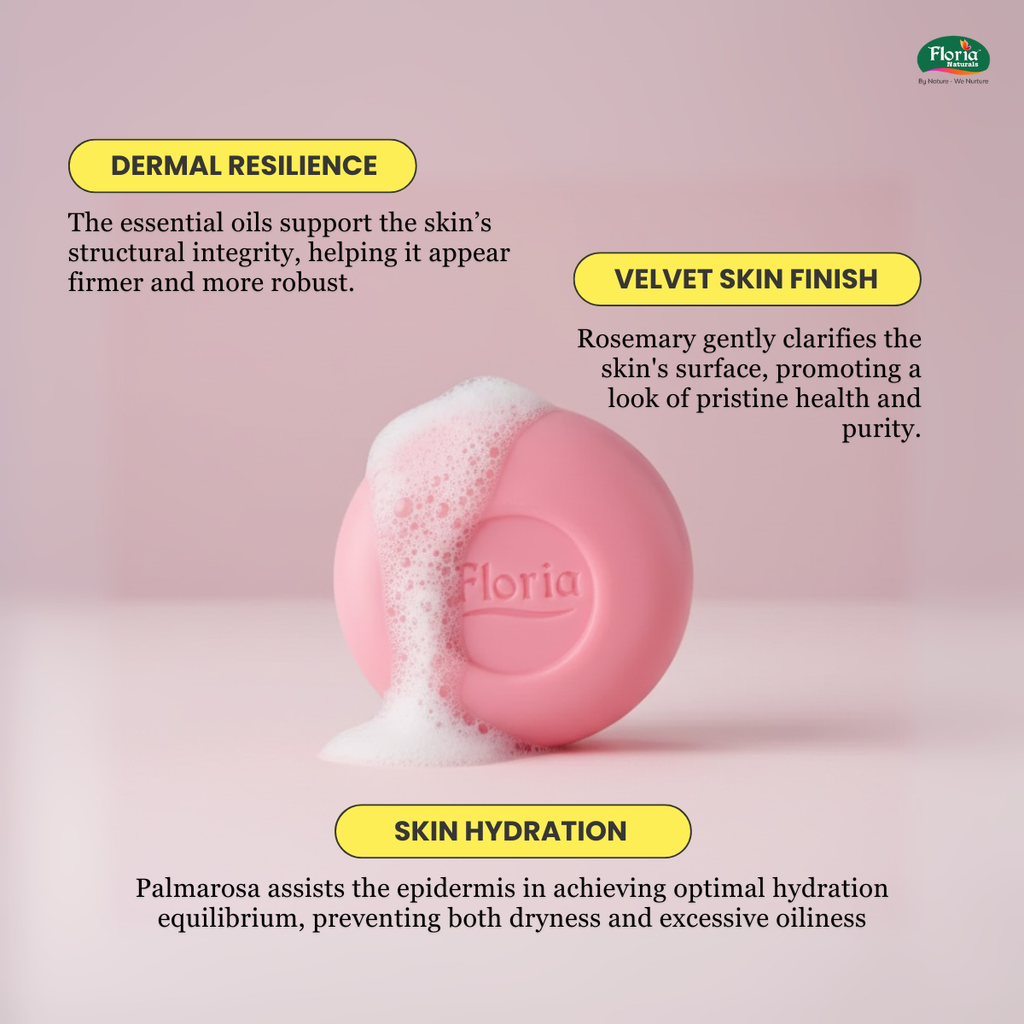 Exotic Rose aromatherapy soap by Floria Naturals, photo 3