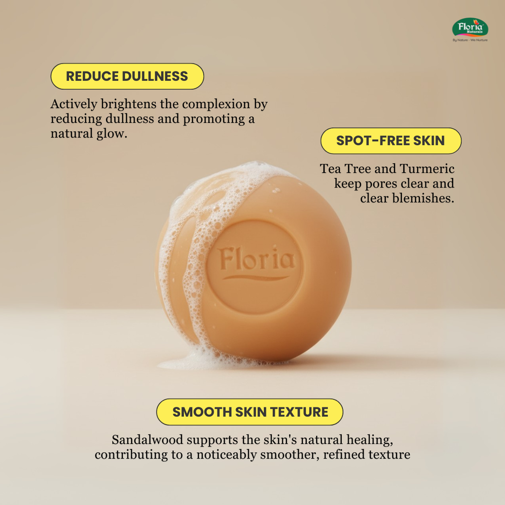 Sandal Blush aromatherapy soap by Floria Naturals, photo 2