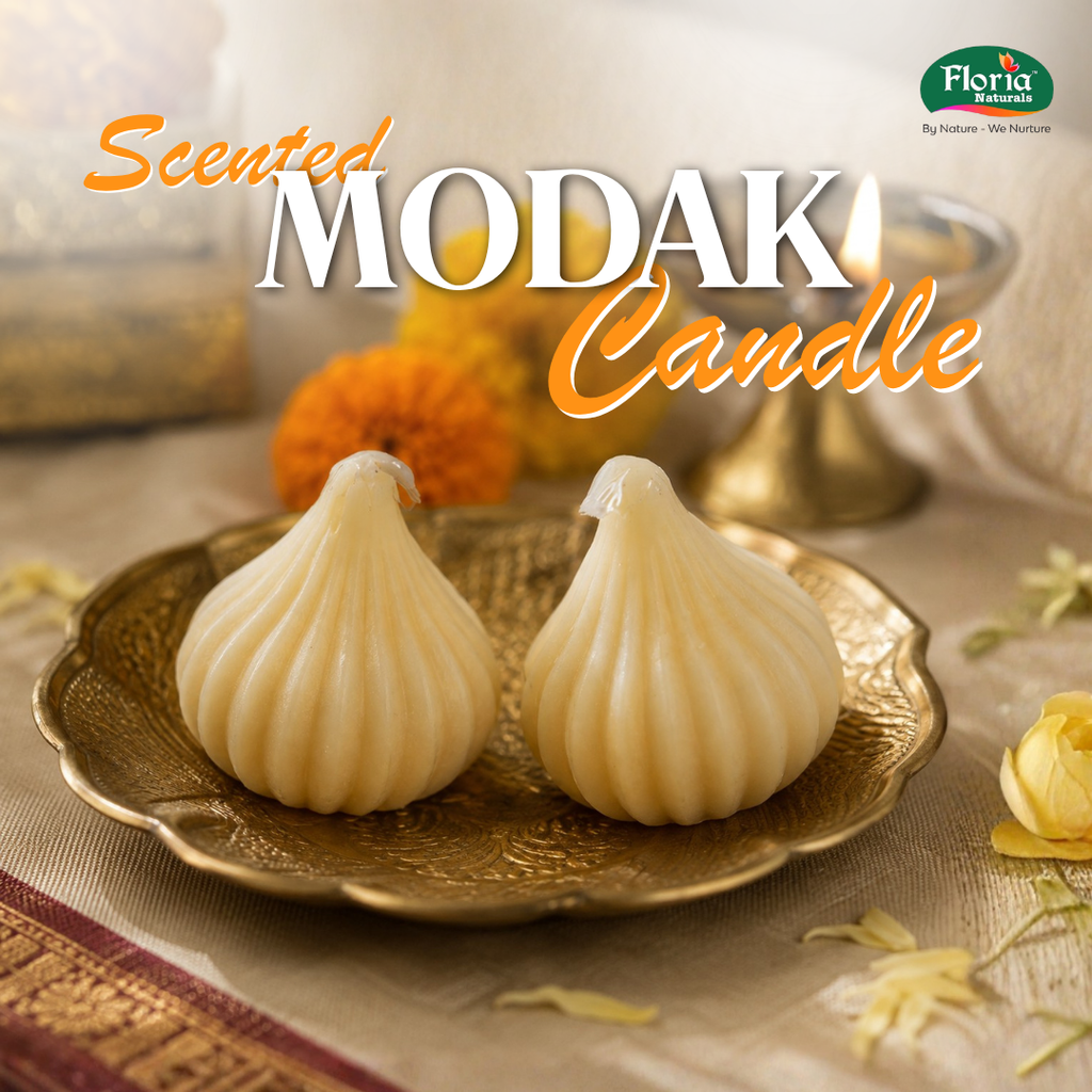 Floria Naturals festive candle inspired by a traditional sweet