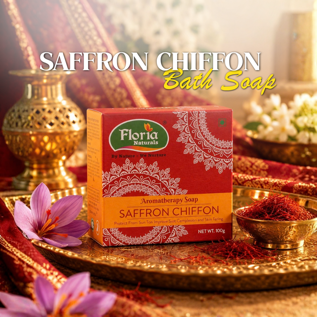Saffron Chiffon Soap by Floria Naturals