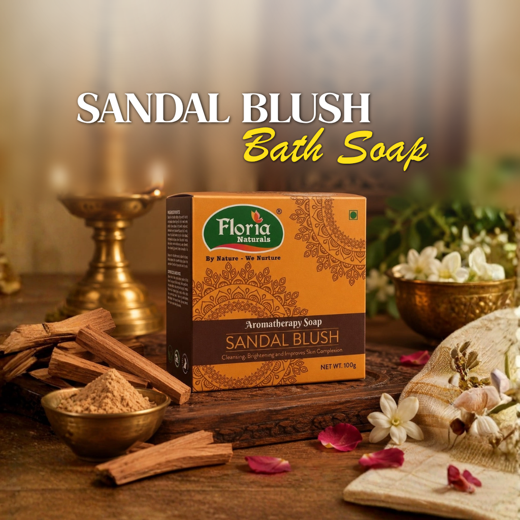 Sandal Blush Soap by Floria Naturals
